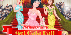 Princesses At Met Gala Ball