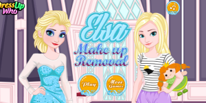 Hra - Elsa Makeup Removal