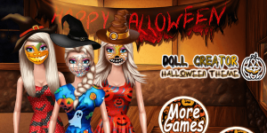 Hra - Doll Creator Halloween Theme