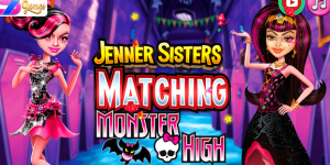 Jenners Sisters Matching Monster High
