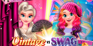 Hra - Vintage vs Swag fashion Battle