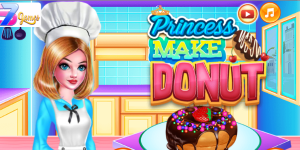 Hra - Princess Make Donut
