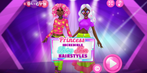 Princess Incredible Spring Neon Hairstyles