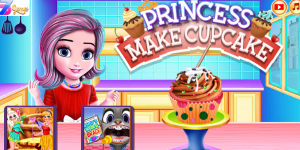 Hra - Princess Make Cup Cake