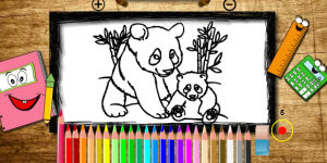Hra - BTS Panda Coloring