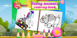Hra - Funny Animals Coloring Book