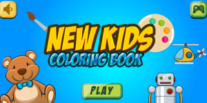 Hra - New Kids Coloring Book