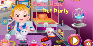Hra - Baby Hazel Pet Party Html5