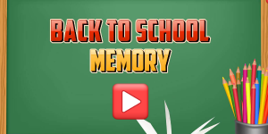 Hra - Back To School Memory