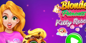 Hra - Blonde Princess Kitty Rescue