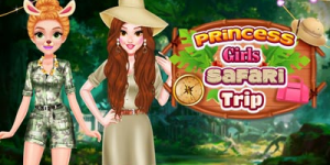 Princess Girls Safari Trip