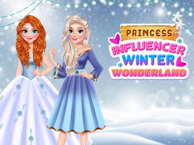 Hra - Princess Influencer Winter Wonderland