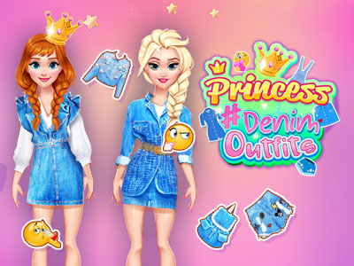 Hra - Princesses Cool #Demin Outfits