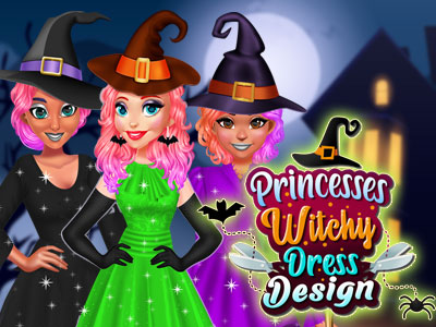Hra - Princesses Witchy Dress Design