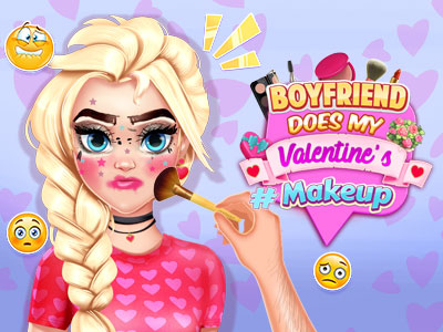 Hra - Boyfriend Does My Valentine's #Makeup