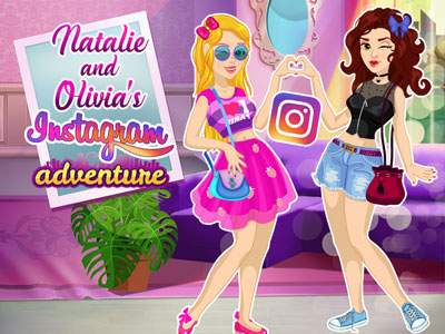 Hra - Natalie and Olivia's Social Media Adventure
