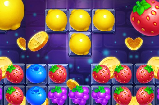 Hra - Fruit Match4 Puzzle