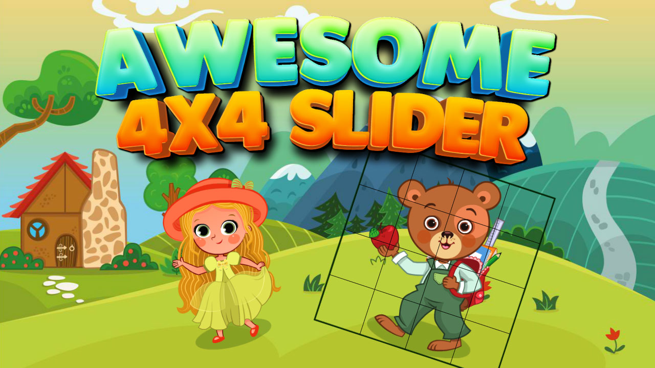 Hra - Awesome 4×4 Slider